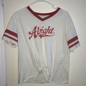 “Alright” shirt